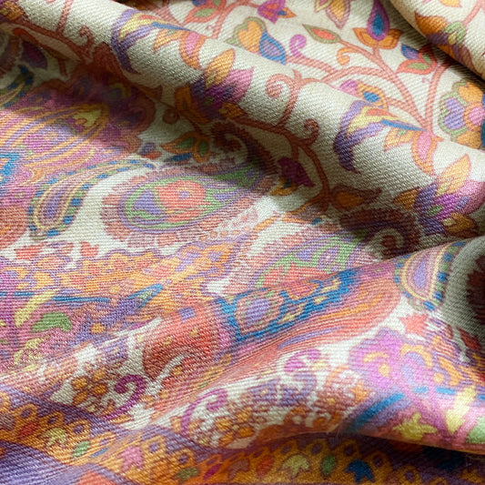 Floral Print Stole C