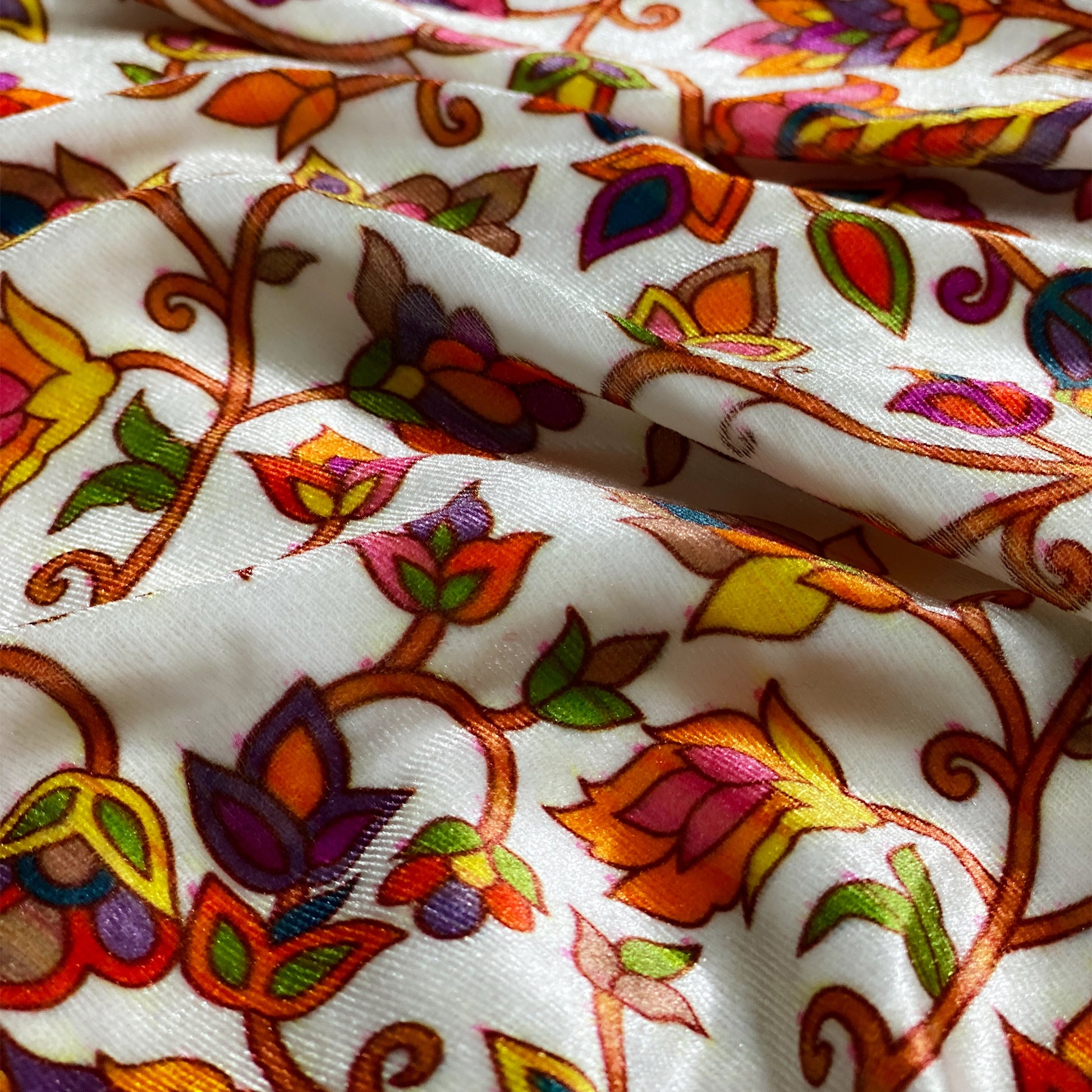 Cari Print Velvet Shawl