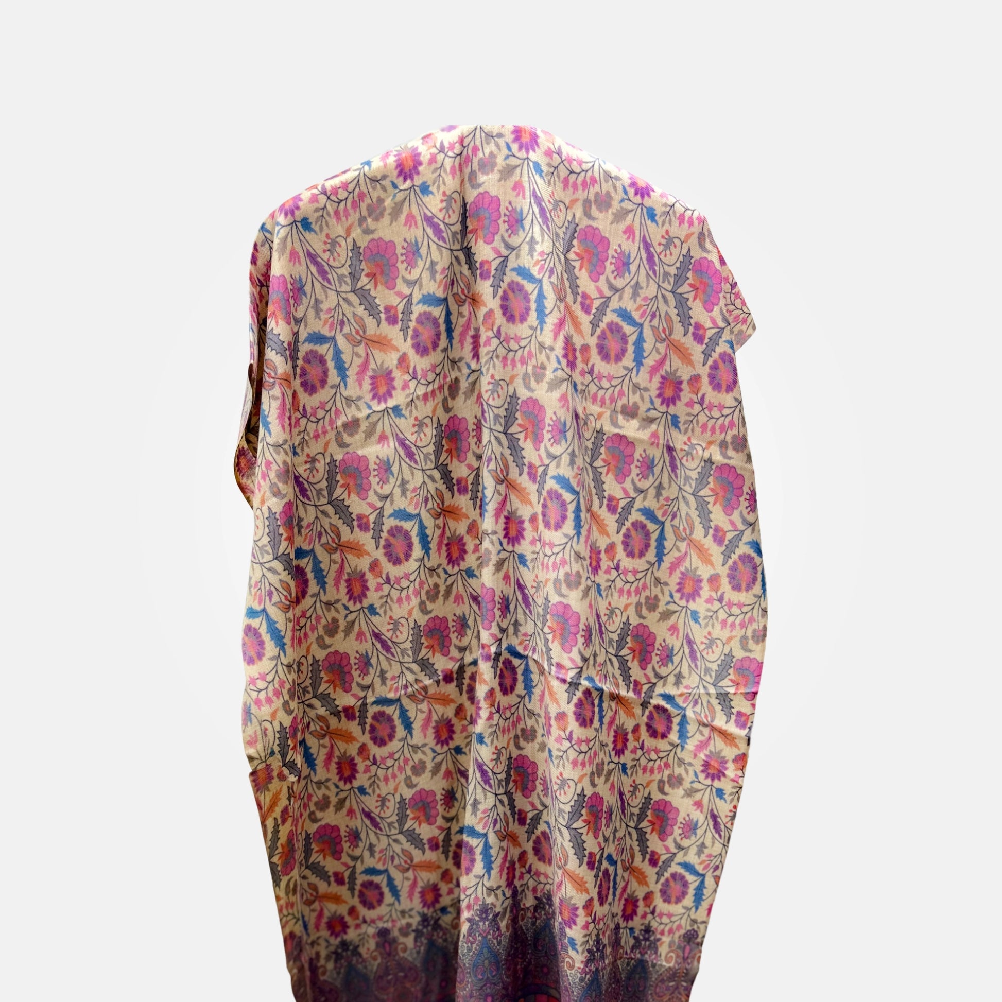 Floral Print Stole B